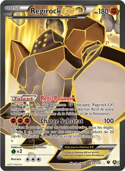 Regirock EX, Impact des Destins, n° 43a