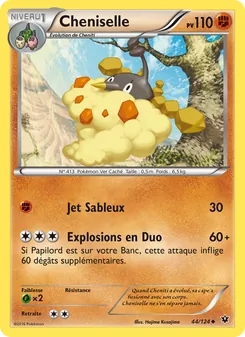 Cheniselle, Impact des Destins, n° 44