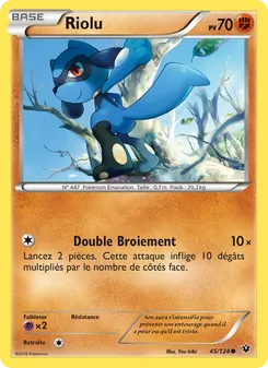 Riolu, Impact des Destins, n° 45