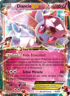 Diancie EX, Impact des Destins, n° 72
