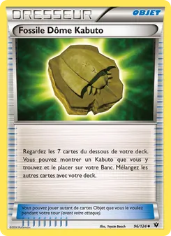 Fossile Dôme Kabuto, Impact des Destins, n° 96
