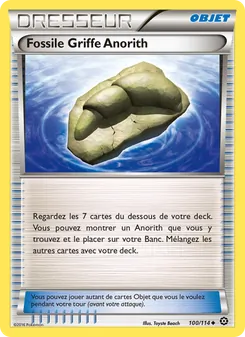 Fossile Griffe Anorith, Offensive Vapeur, n° 100