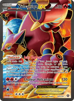 Volcanion EX, Offensive Vapeur, n° 107