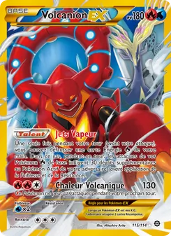 Volcanion EX, Offensive Vapeur, n° 115