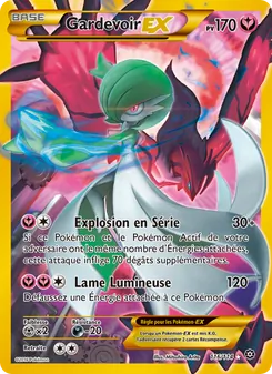 Gardevoir EX, Offensive Vapeur, n° 116