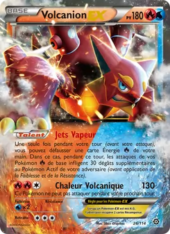 Volcanion EX, Offensive Vapeur, n° 26
