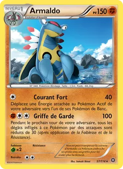 Armaldo, Offensive Vapeur, n° 57