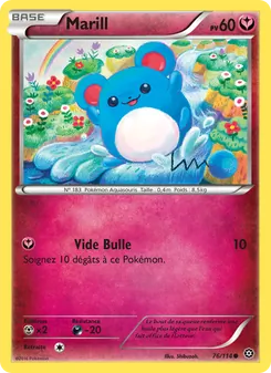 Marill, Offensive Vapeur, n° 76