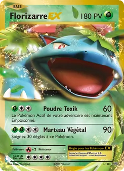 Florizarre EX, Évolutions, n° 1