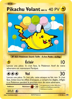 Pikachu Volant, Évolutions, n° 110