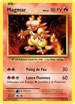 Magmar, Évolutions, n° 20