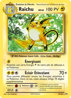 Raichu, Évolutions, n° 36