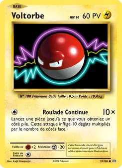 Voltorbe, Évolutions, n° 39