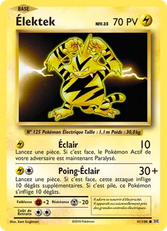 Élektek, Évolutions, n° 41