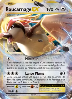 Roucarnage EX, Évolutions, n° 64