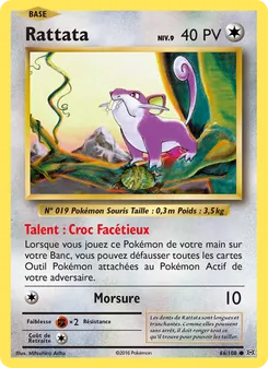 Rattata, Évolutions, n° 66