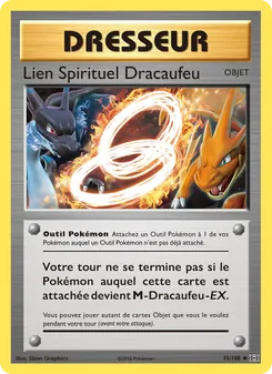 Lien Spirituel Dracaufeu, Évolutions, n° 75