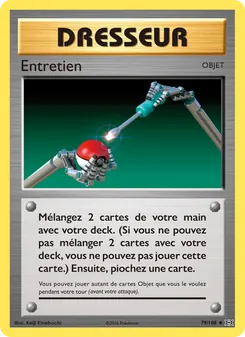 Entretien, Évolutions, n° 79