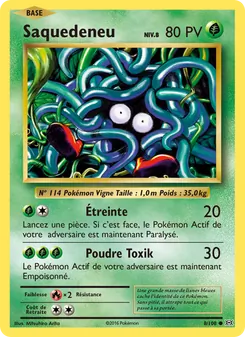 Saquedeneu, Évolutions, n° 8