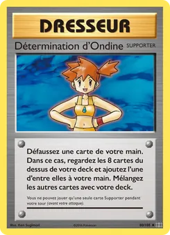 Détermination d'Ondine, Évolutions, n° 80