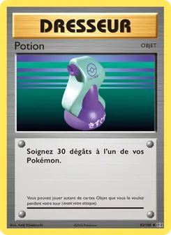 Potion, Évolutions, n° 83