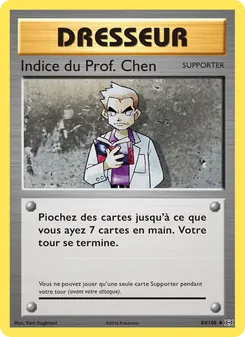 Indice du Prof. Chen, Évolutions, n° 84