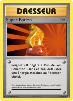 Super Potion, Évolutions, n° 87