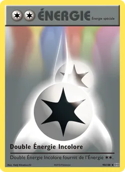 Double Énergie Incolore, Évolutions, n° 90