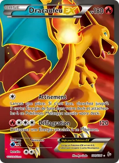 Dracaufeu EX, Étincelles, n° 100