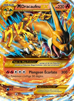 M-Dracaufeu EX, Étincelles, n° 107
