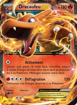 Dracaufeu EX, Étincelles, n° 11