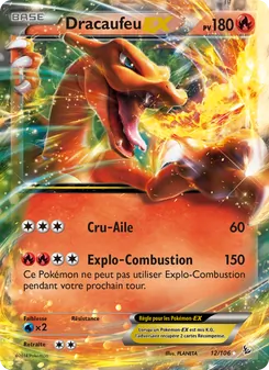 Dracaufeu EX, Étincelles, n° 12