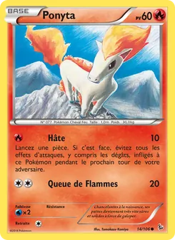 Ponyta, Étincelles, n° 14