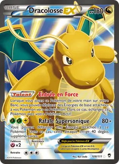 Dracolosse EX, Poings Furieux, n° 108
