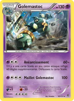 Golemastoc, Poings Furieux, n° 43