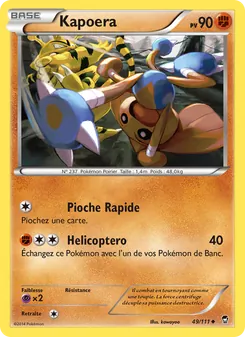 Kapoera, Poings Furieux, n° 49