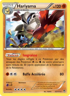 Hariyama, Poings Furieux, n° 52