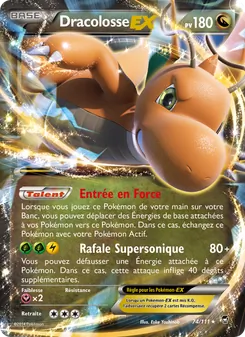 Dracolosse EX, Poings Furieux, n° 74