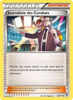 Journaliste des Combats, Poings Furieux, n° 88