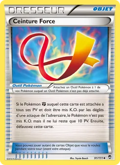Ceinture Force, Poings Furieux, n° 91
