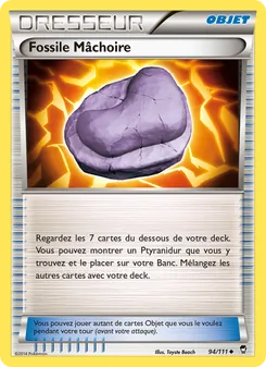 Fossile Mâchoire, Poings Furieux, n° 94