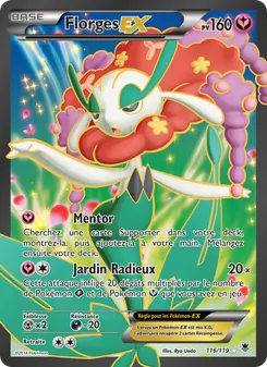 Florges EX, Vigueur Spectrale, n° 116