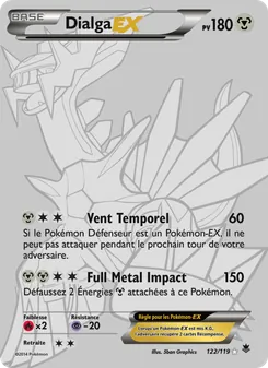 Dialga EX, Vigueur Spectrale, n° 122