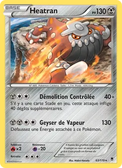 Heatran, Vigueur Spectrale, n° 63