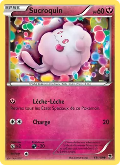 Sucroquin, Vigueur Spectrale, n° 68