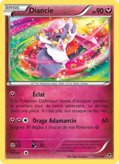 Diancie, Vigueur Spectrale, n° 71