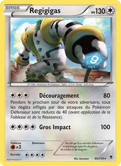 Regigigas, Vigueur Spectrale, n° 86