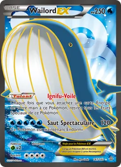 Wailord EX, Primo-Choc, n° 147
