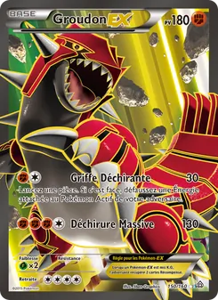 Groudon EX, Primo-Choc, n° 150