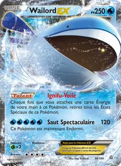 Wailord EX, Primo-Choc, n° 38
